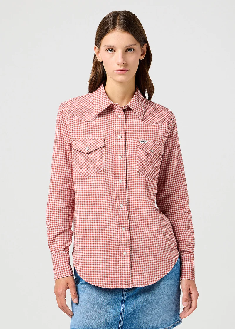 Wrangler Western Shirt Nantucket Check