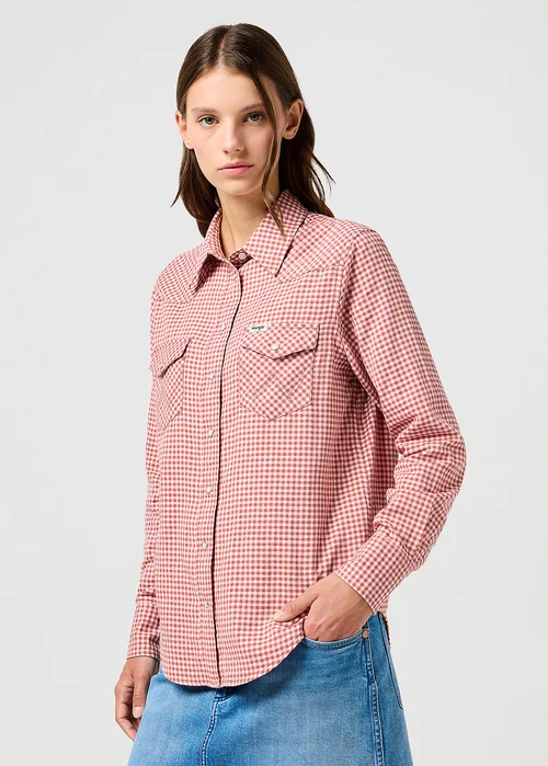 Wrangler Western Shirt Nantucket Check