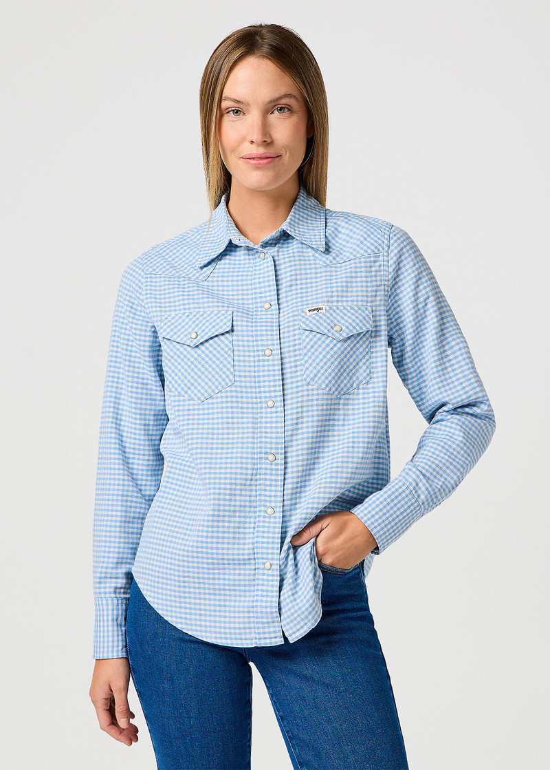 Wrangler Western Shirt Pacific Gingham - 112362595