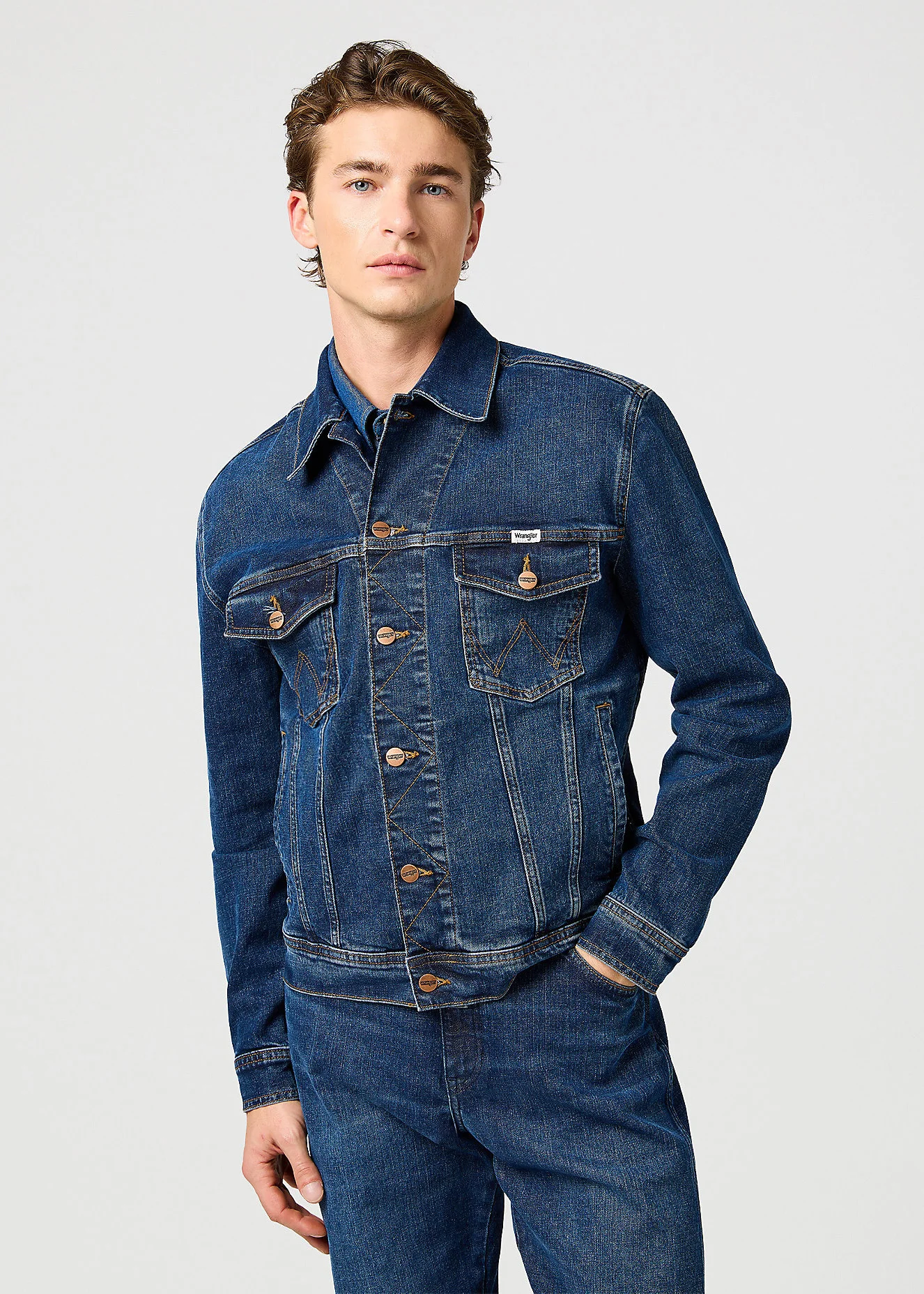 Wrangler Classic Denim Jacket Madow Haze