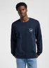 Lee Crew Sweatshirt Rivet Navy - 112364562