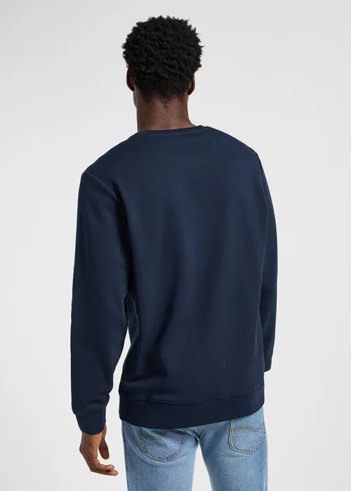 Lee Crew Sweatshirt Rivet Navy - 112364562