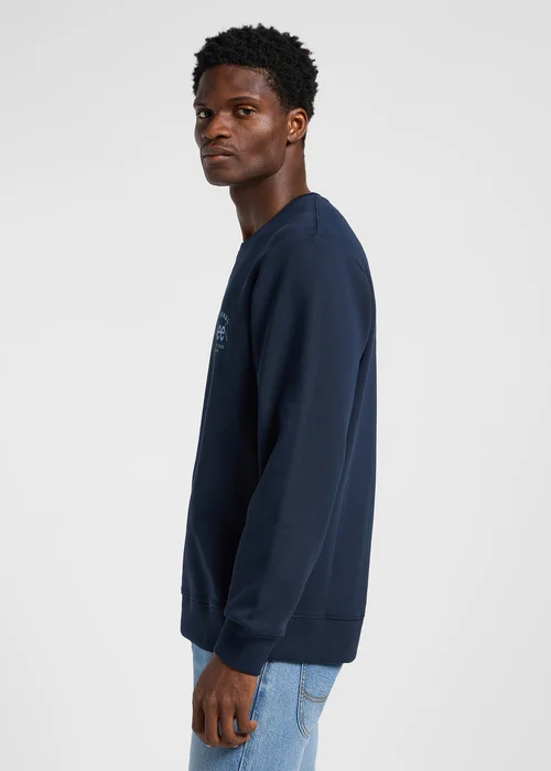 Lee Crew Sweatshirt Rivet Navy