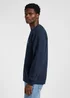 Lee Crew Sweatshirt Rivet Navy - 112364562