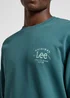 Lee Crew Sweatshirt Evergreen - 112364563