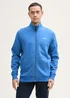 Tom Tailor Sweat Jacket With Stand Up Collar Sapphire Blue