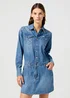 Wrangler Long Sleeve Dress Ultra Marine