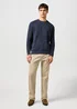 Wrangler Crewneck Sweater Navy - 112364288