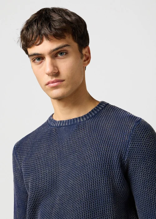 Wrangler Crewneck Sweater Navy