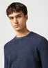 Wrangler Crewneck Sweater Navy - 112364288