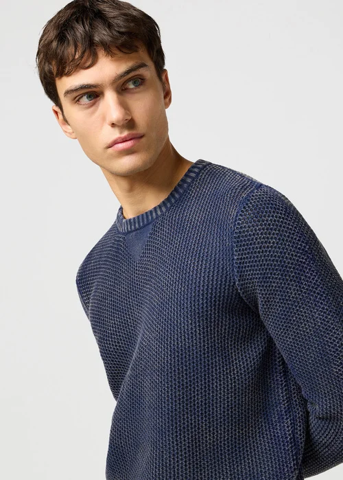 Wrangler Crewneck Sweater Navy