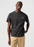 Wrangler Graphic Tee Faded Black - 112362366