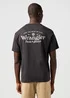 Wrangler Graphic Tee Faded Black - 112362366