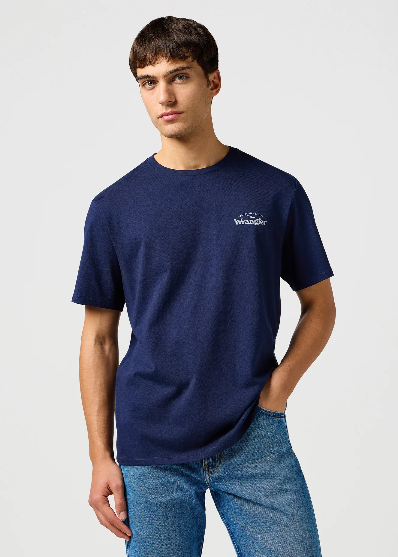 Wrangler Graphic Tee Navy