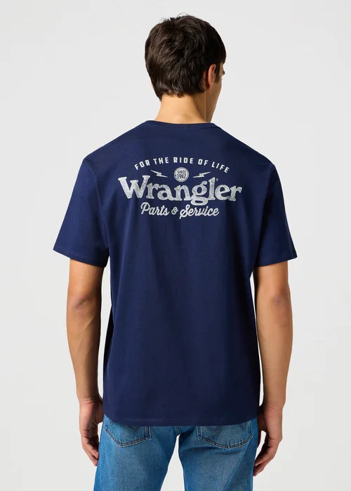 Wrangler Graphic Tee Navy - 112362367