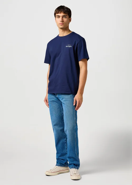 Wrangler Graphic Tee Navy - 112362367