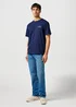 Wrangler Graphic Tee Navy - 112362367