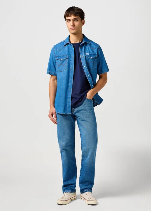 Wrangler Graphic Tee Navy