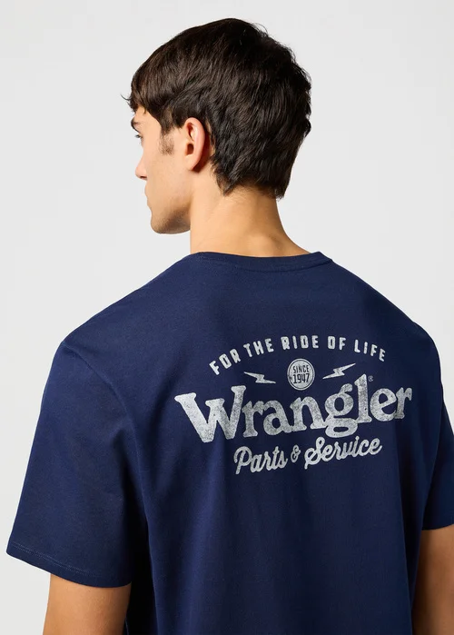 Wrangler Graphic Tee Navy