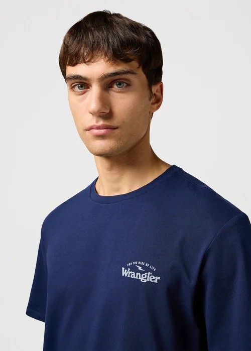 Wrangler Graphic Tee Navy - 112362367