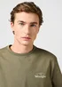 Wrangler Graphic Tee Dusty Olive - 112362368