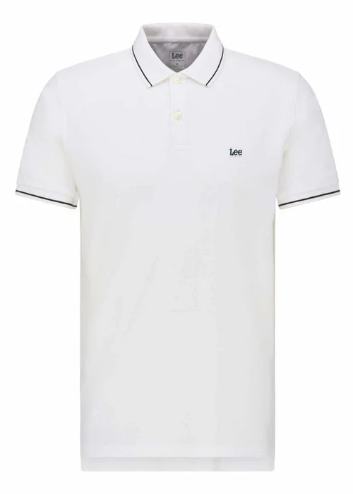 Lee Pique Polo Bright White - 12113712