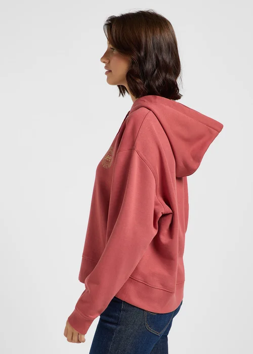 Lee Small Logo Hoodie Cinammon