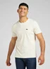 Lee Pocket Tee Ecru L63jfqnq