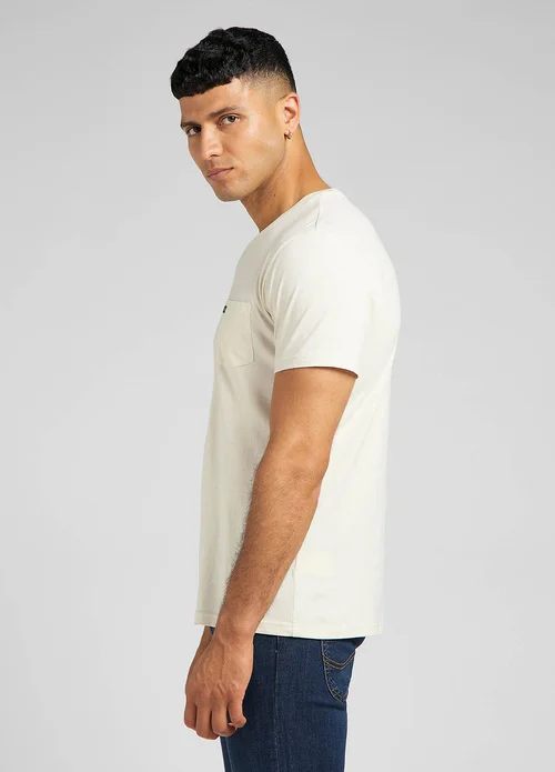 Lee Pocket Tee Ecru L63jfqnq