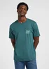 Lee Subtle Logo Tee Evergreen - 112365457