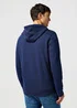 Wrangler Graphic Zip Hoodie Navy