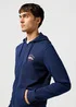 Wrangler Graphic Zip Hoodie Navy