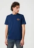 Wrangler Small Logo Tee Navy