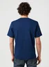 Wrangler Small Logo Tee Navy