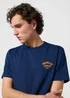 Wrangler Small Logo Tee Navy