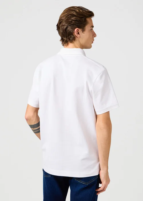 Wrangler Polo Shirt White - 112362386