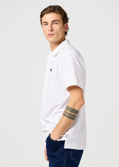 Wrangler Polo Shirt White