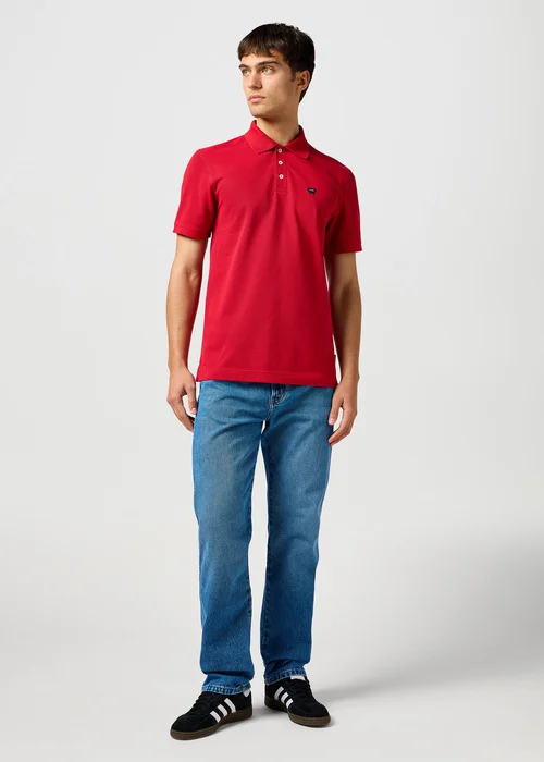 Wrangler Polo Shirt Red - 112362387