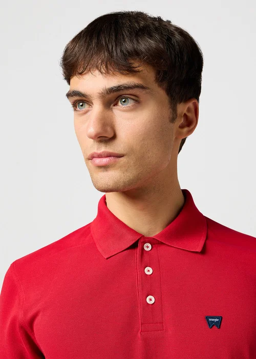 Wrangler Polo Shirt Red - 112362387