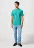 Wrangler Polo Shirt Porcelain Green - 112362390