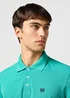 Wrangler Polo Shirt Porcelain Green - 112362390