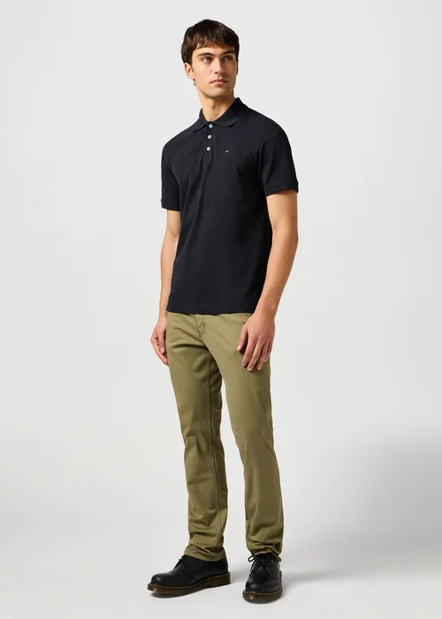 Wrangler Polo Shirt Black