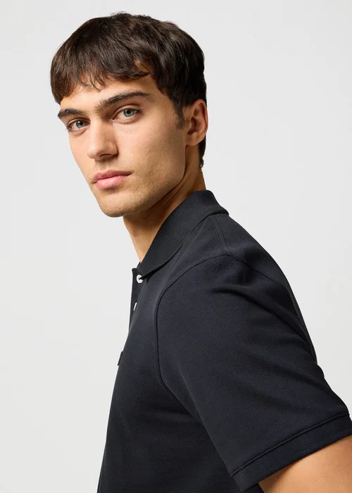 Wrangler Polo Shirt Black
