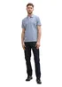 Tom Tailor Basic Polo With Contrast Dove Blue - 1031006-37533