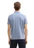 Tom Tailor Basic Polo With Contrast Dove Blue - 1031006-37533