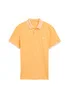 Tom Tailor Piqu Polo Shirt With Stretch Peachy Orange