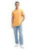 Tom Tailor Piqu Polo Shirt With Stretch Peachy Orange