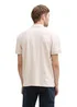 Tom Tailor Piqu Polo Shirt With Stretch Light Cashew Beige Two Tone