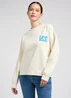 Lee Logo Sweatshirt Ecru