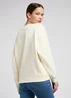 Lee Logo Sweatshirt Ecru